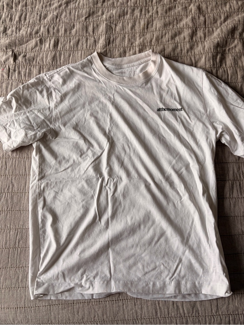 White Short-Sleeve Crew T-Shirt